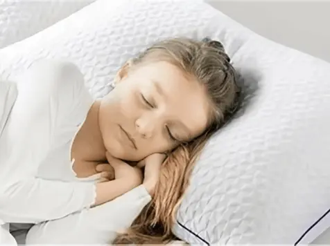 FluffCo Zen Pillow customer Sarah Williams.